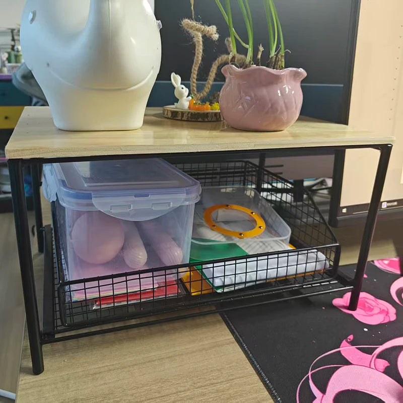 Kitchen Countertop Organizer - Versatile Multi-Use Shelf for Microwave, Spices, Coffee Machine, and Printer Storage