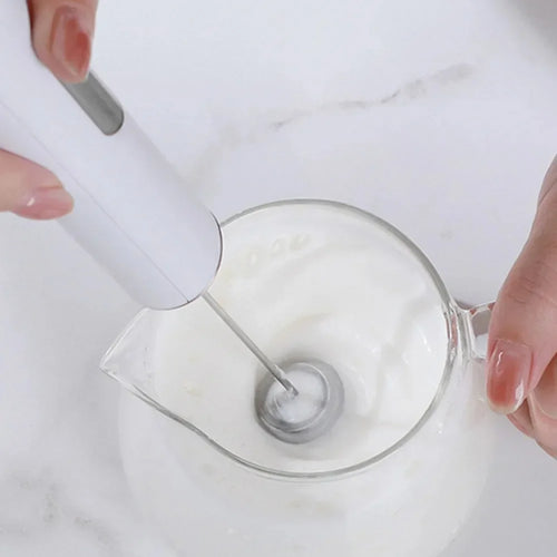 Cordless Milk Mixer and Mini Coffee Egg Beater Kitchen Gadget