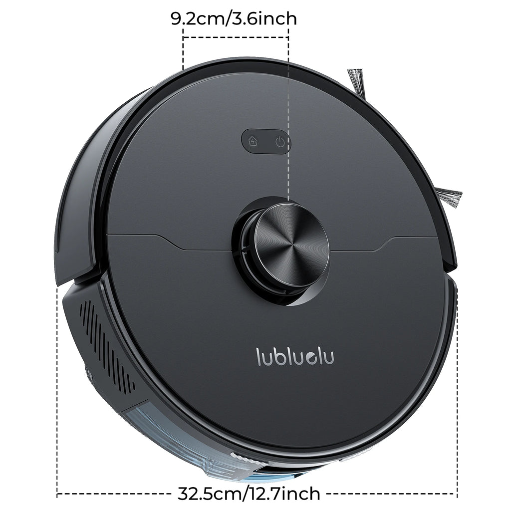 Lubluelu L15 Ultra 3-in-1 Robot Vacuum Mop Combo with LiDAR Navigation 5500Pa Suction Auto-Charging Smart APP 24 No-go Zones