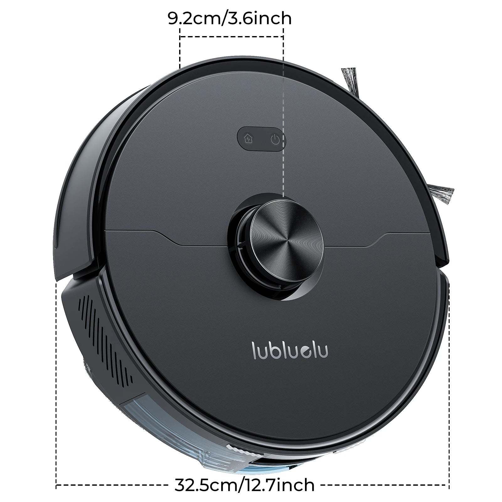 Lubluelu L15 Ultra 3-in-1 Robot Vacuum Mop Combo with LiDAR Navigation 5500Pa Suction Auto-Charging Smart APP 24 No-go Zones